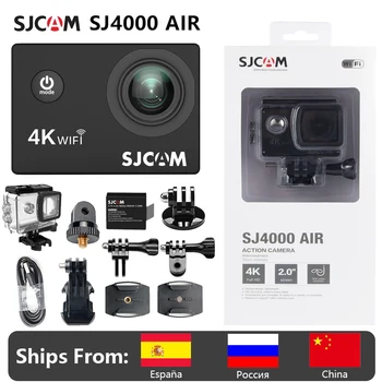 4K Action Camera SJCAM SJ4000 AIR Full HD Allwinner 4K 30FPS WIFI 2.0" Screen Mini Helmet Waterproof Sports DV Camera