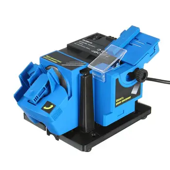 96W 220V Electric Adjustable Knife Sharpener Tool Multi-Function Household Drill Bit Scissor Sharpener Grinder