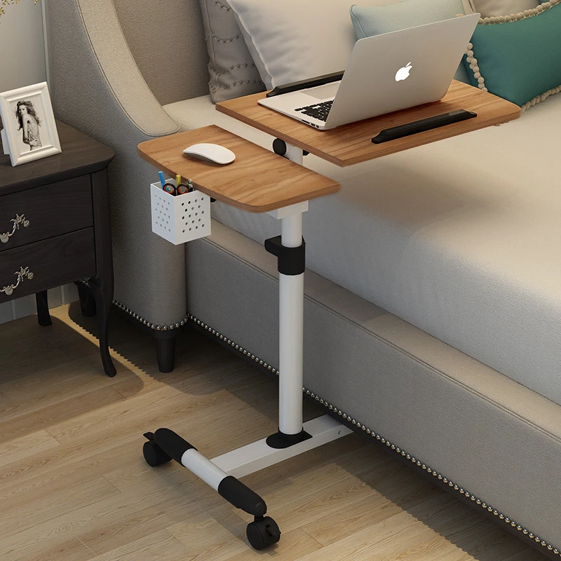 Foldable Computer Table Portable Rotate Laptop Desk Table for Bed Can be Lifted Standing Desk Home Furniture