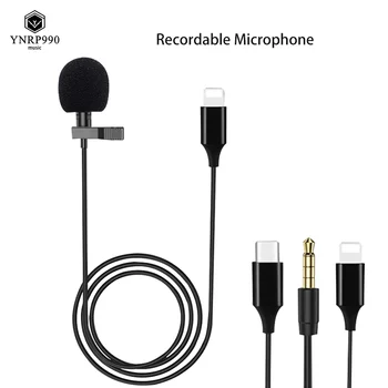 Microphone Mini Portable Lapel Noise-Reduction Suitable Microfone Condensador For Laptop Professionnel Capacitor Recording Vocal