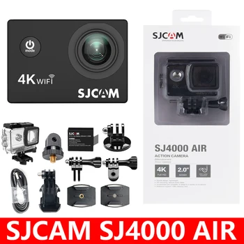 Original SJCAM SJ4000 AIR Action Camera Full HD Allwinner 4K 30FPS WIFI 2.0" Screen Mini Helmet Waterproof Sports DV Camera