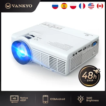 VANKYO Leisure C3MQ Mini Projector 1920*1080P Supported 170'' Portable Projector For Home With 40000 Hrs LED Lamp Life TV Stick