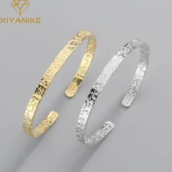 XIYANIKE Newly Arrived 925 Sterling Silver Couples Bracelet Charm Women Girl Fashion Simple Party Accessories Jewelry Adjustable