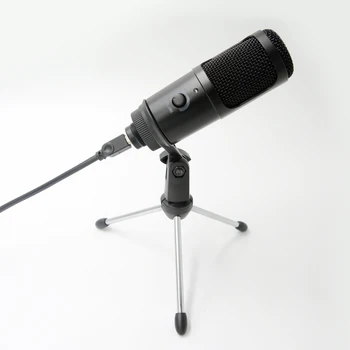 YTOM Streaming USB Microphone Metal Condenser Microphones for Laptop Computer Recording Studio Streaming Karaoke Youtube TIKTOK