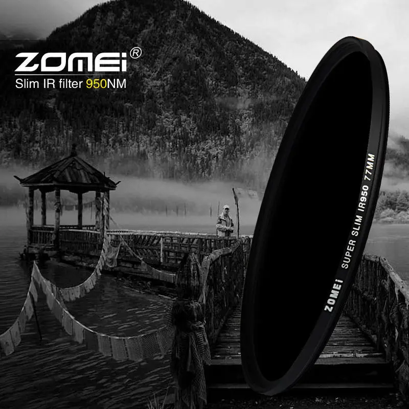 Zomei Infrared IR Filter 680nm 720nm 760nm 850nm 950nm X-RAY Infrared Filter for SLR DSLR Camera Lens Nikon Canon Sony