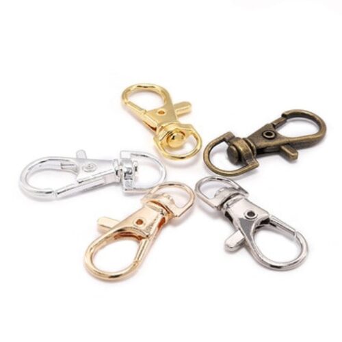 Split Key Ring Swivel Lobster Clasp Connector