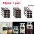 36-54pcs/Set Erasable Blackboard Sticker Craft Kitchen Jars Organizer Labels