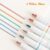 6Pcs/box Creative Two-color Line Gel Pen Art Drawing Graffiti Pen Student