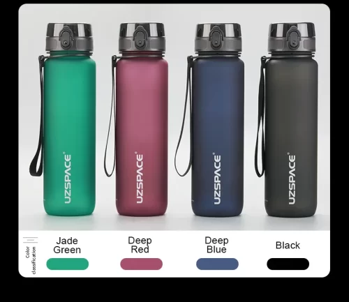 New 500/800/1000ml Sports Water Bottle