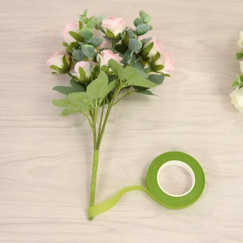 Floral Tape For Bouquet 88Ft Self-adhesive Paper Tape Wedding