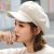 Winter Hats for Women Solid Plain Octagonal Cap