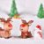 2022 Christmas Resin Elk Santa Claus Ornaments Merry Christmas Decoration For Home Figurines Miniatures New Year Xmas Box Decor