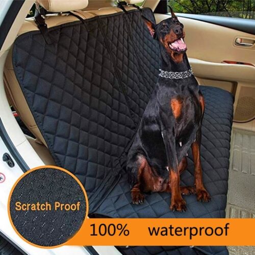 Dog Car Back Seat Cover Car Mat Pet Dog Carrier Cars Rear Waterproof Seat Mat