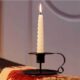 Style Candlestick Stand Candle Retro Style Classic