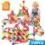 Kids Magnetic Constructor Block Designer Set Magnet Stick Rod Building Blocks Montessori Educational Toys