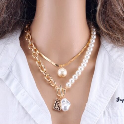 Necklaces For Women Gold Metal