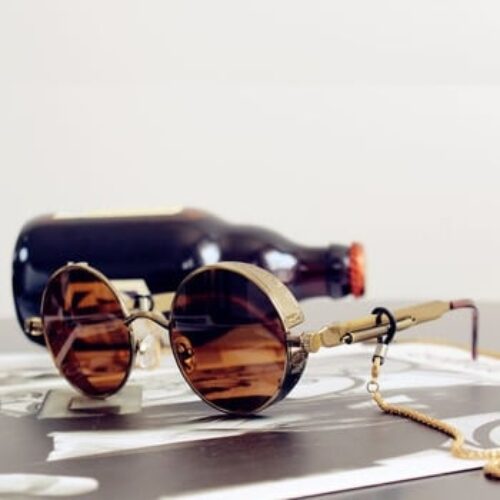 Men And Women Classic Steampunk Sunglasses