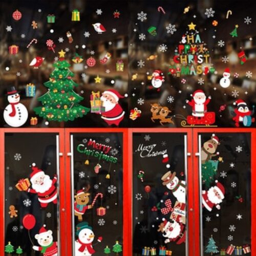 Merry Christmas Stickers Santa Claus