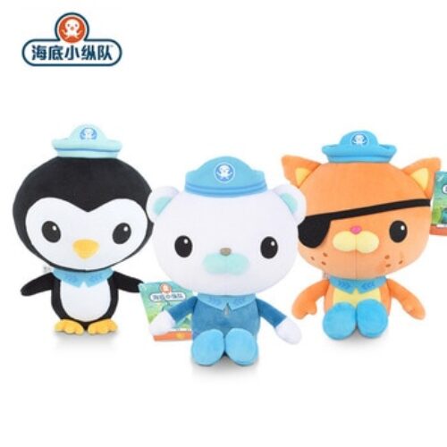 Octonauts Plush Toys Barnacles Peso Kwazii