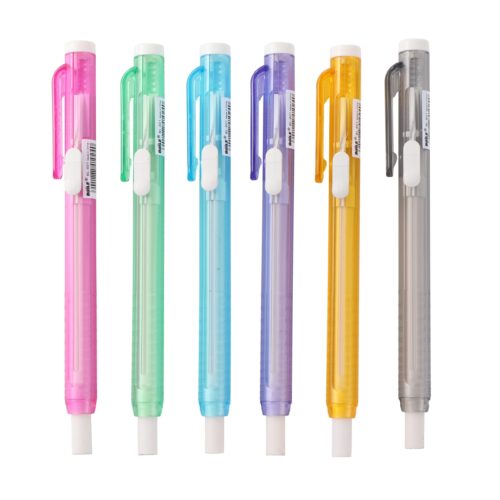 Pen Shaped Rubber Earers School Stationery Novelty Pencil Eraser