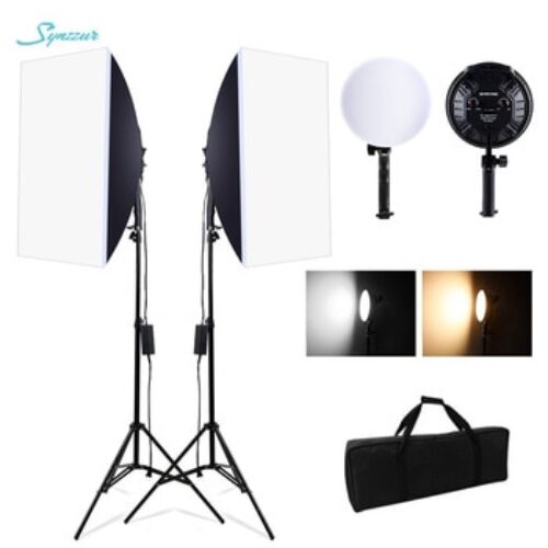 Softbox Lighting Kit 3200-5600k Led Light