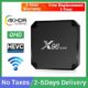 QHD X96 MINI box 4K HDR Android TV box 9.0 S905W Quad-core 64-bit 1 Year warranty smart tv box TV receivers no app X96mini