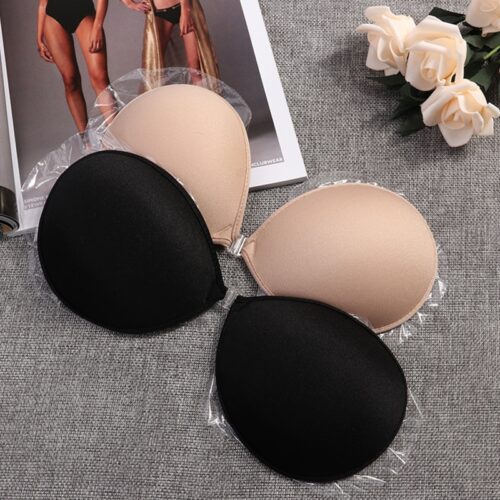 Women’s bra Invisible Push Up Bra Self-Adhesive Silicone Seamless