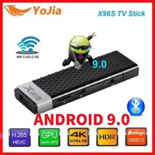 Smart TV Stick Android 9.0 TV Box X96S Amlogic S905Y2 DDR3 4GB 32GB