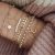 Bohemian Gold Tassel Bracelets for Women Jewelry Geometric Leaves Beads Layered Hand