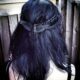 Unique Viking Black Oversized Crow Hair Clip Accessories