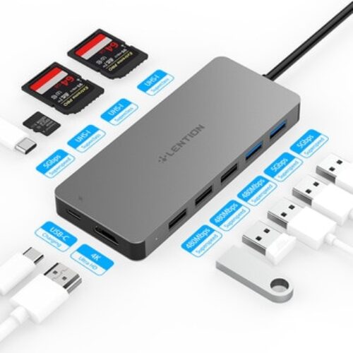 Lention Multi USB HUB HDMI Adapter