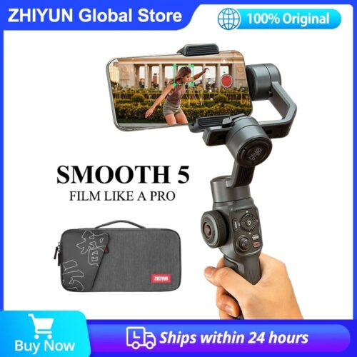 Zhiyun Smooth 5 3-Axis Professional Phone Stabilizer Gimbal for Mobile